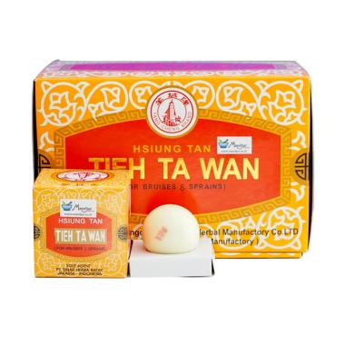 Mandjur Hsiung Tan Tieh Ta Wan Kotak Kecil Obat Herbal