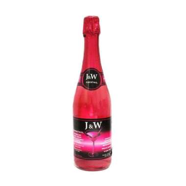 J&W SPARKLING RED COCKTAIL 750ML BTL