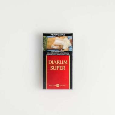 Djarum super filter 12's box