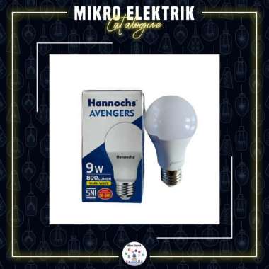 New Lampu Led Hannochs Avengers 9Watt / 9W Warm White / Kuning