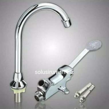 kran keran injek wastafel cuci tangan pedal faucet injak dokter doktor