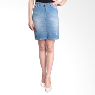 Adore Ladies 964113 Rok Pendek Jeans Wanita