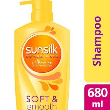 Promo Harga Sunsilk Shampoo Soft & Smooth 680 ml - Blibli
