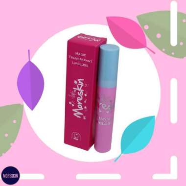 Moreskin Lip Glossy Nasa - Lip Gloss Natural Pink - lipstik bening korea - lipstik bening pink - lip