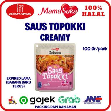 MamaSuka Delisaos Saus Topokki Tteokbokki Creamy 100 gr