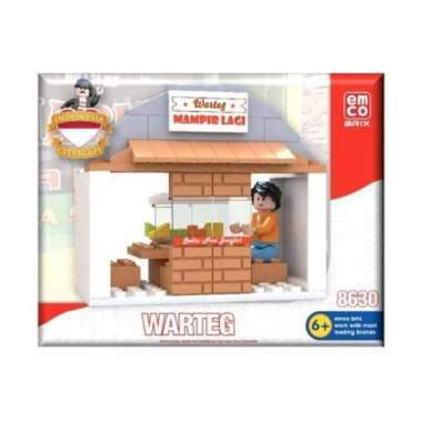 Emco Brix 108630 Warteg Indonesia Series Blocks & Stacking Toys