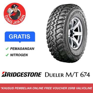 Bridgestone 235/75 R15 (8PR) D674 Toko Ban Surabaya