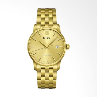 Mido Baroncelli Jam Tangan Pria Rose Gold