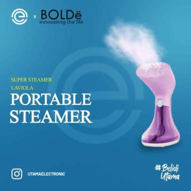 BOLDe Setrika Uap Tangan Super STEAMER - LAVIOLA LAVENDER