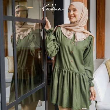 Kakha - Kala Tunik Muslim Wanita / Tunik Rayon Busui Friendly / Blouse Rayon Wanita / Bersantai Seri