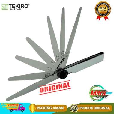 ALAT SETTING KLEP TEKIRO FEELER GAUGE TEKIRO 13 BLADE ALAT SETEL KLEP