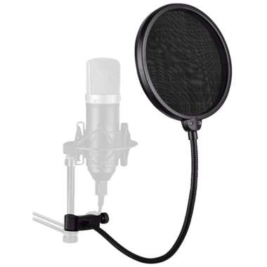 TaffSTUDIO Pop Filter Microphone Screen Studio Wind Mask Condenser Shield Mic
