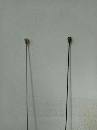 D Antenna PO-150 Antena Rig Mobil VHF HT Larsen Walkie Talkie Hitam