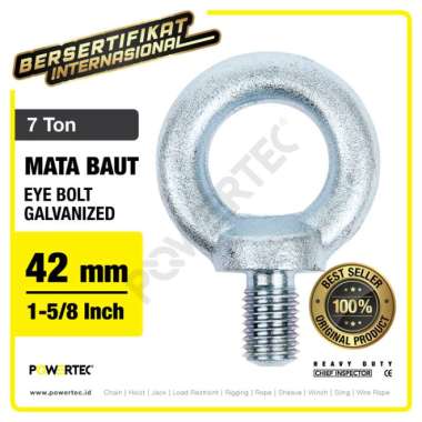 Eye Bolt - Mata Baut Galvanized M42 POWERTEC