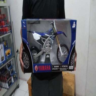 Diecast Newray 1:6 Miniatur Motor Cross - Trail Yamaha YZ450F