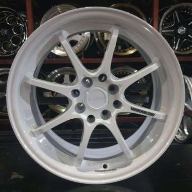 Velg R/Ring 16 R16 CE28 8 Jari Jazz Yaris Velg Murah Bagus JDM Kredit white