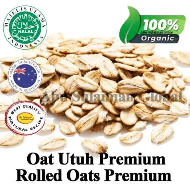 Rolled Oats Premium Super Food Australia Halal/ Oat Utuh Premium 25 KG