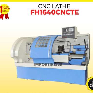 Mesin Bubut CNC Plat Besi Turret CNC Lathe Machine Importir - FH1640CNCTE