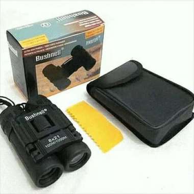 Binocular bushnell 8x21 teropong outdoor Original 100% 100 hitam