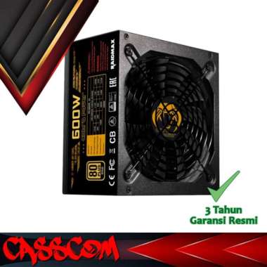 Power Supply Raidmax RX500AE-M 80+ bronze 600w - PSU Cobra power