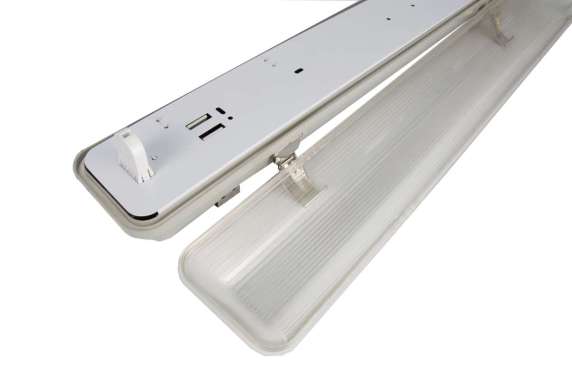 Kap TL 1x18 waterproof IP65 60cm rumah lampu T8 TL LED