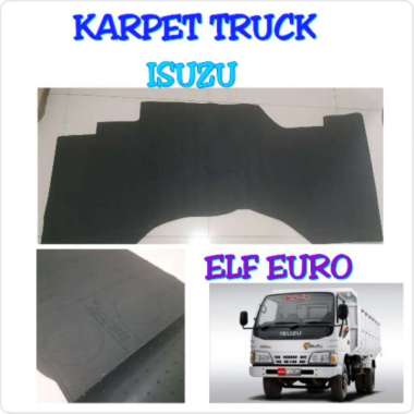 Karpet karet truck isuzu elf euro depan