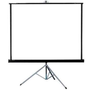 TRIPOD SCREEN LAYAR PROYEKTOR 70"
