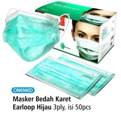 Masker cantol onemed / masker bedah isi 50pcs