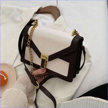 Tas Selempang Wanita Import p1449 White