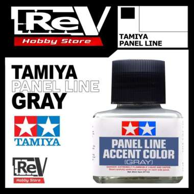 TAMIYA Panel Line Accent Color 87131/87132/87140 Black/Brown/Dark
