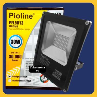 Lampu LED Sorot Lampu Led Tembak 30w 30 Watt FLOOD LIGHT LAMPU LAPANGAN LAMPU TAMAN Pioline Putih