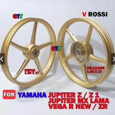 VELG RACING RCB V.ROSSI YAMAHA JUPITER Z BURHAN / Z1, VEGA R NEW /ZR PALANG 5 GOLD MATTE