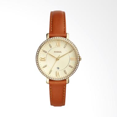 Fossil ES42 Jacqueline Jam Tangan Wanita Rose Gold