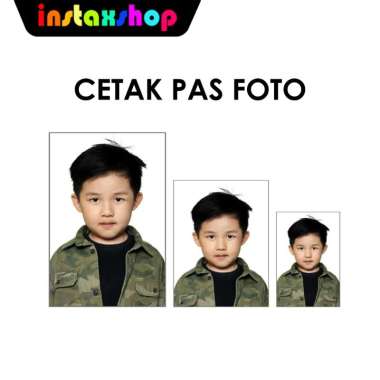 INSTAXSHOP Jasa Cetak PAS FOTO ( Printing Foto) 3x4= 8 foto