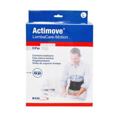 Actimove Lombacare Motion Penyangga Pinggang - Black [Ukuran L]