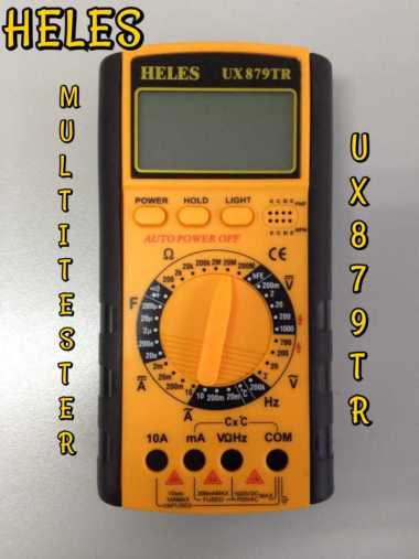Multitester digital Heles UX 879 TR Buzzer