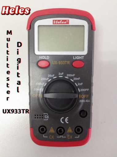 Multitester DIGITAL HELES UX-933 BUZZER