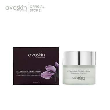 Avoskin Ultra Brightening Cream 10gr - Cream Pencerah dan Pelembab Wajah - Pencerah Wajah Kusam - Pe