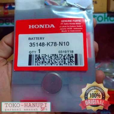 Baterai kunci remot motor Honda Vario 125 Original Multicolor