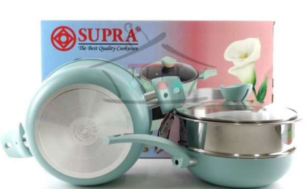 Panci Set 4 Pcs Supra Chef Renata Moeloek I Cookware 4 piece Renatta ORI 100% Multicolor