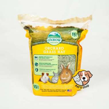 Oxbow Premium Hay 425gr - Rumput Jerami Makanan Hamster Kelinci - Alfalfa Hay - Grass Hay
