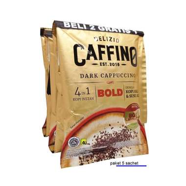 Caffino BOLD - DARK CAPPUCCINO Coffee - PAKET 5 SACHET