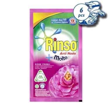 Promo Harga Rinso Liquid Detergent + Molto Purple Perfume Essence 40 ml - Blibli