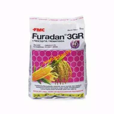 Insektisida granul FURADAN 1GR 1 kg pembasmi hama dalam tanah