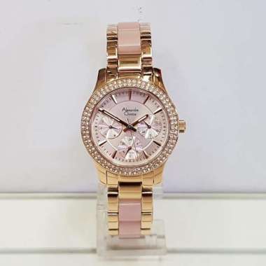 Alexandre Christie AC2932BF Passion Jam Tangan Wanita Stainless Steel Pink Rose