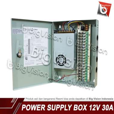 POWER SUPPLY BOX 12V 30A POWER SUPPLY CCTV 12V 30A