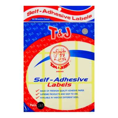 LABEL TO&JERRY 103 10 PCS - PACK