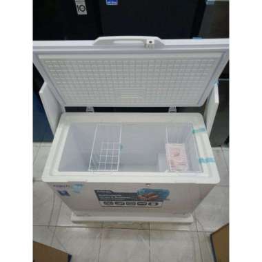 Chest Freezer AQUA AQF-200 200 Liter Garansi Resmi Aqua