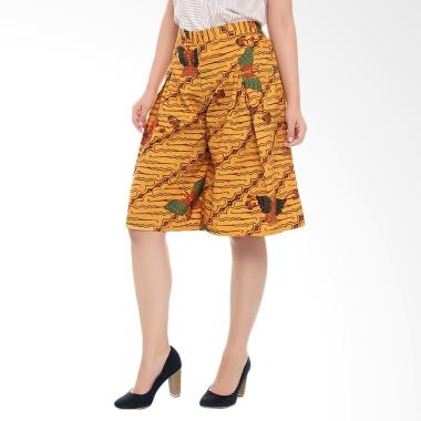 Koesoema Clothing Masayu Batik Plea ... nts Celana Wanita - Brown
