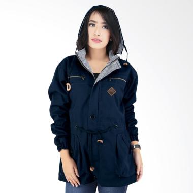 Raindoz Parka 410 Casual Jaket Wanita - Blue Navy